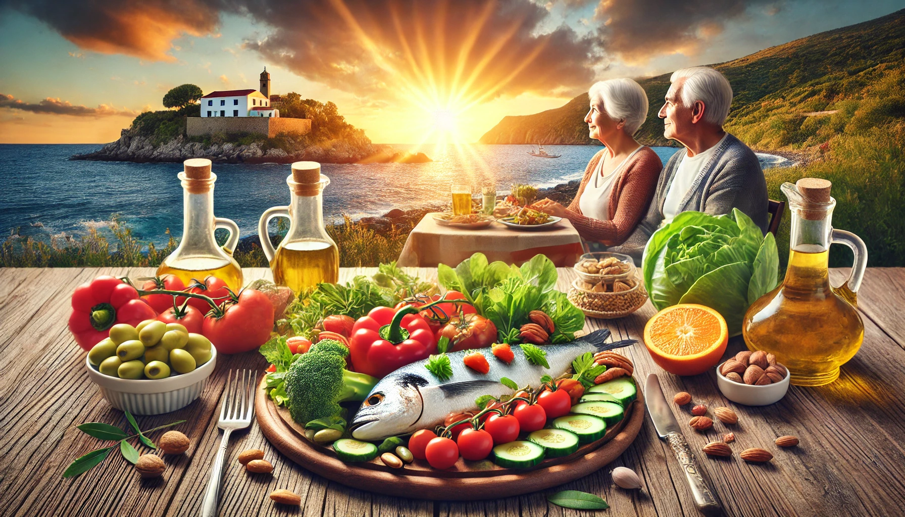 دراسة جديدة تكشف أن حمية البحر الأبيض المتوسط يمكن أن تضيف 10 سنوات إلى عمرك